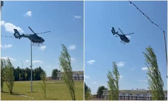Cine este afaceristul care a trimis un elicopter sa-si ia fiica de la un centru de echitatie din Constanta. Aterizarea s-a lasat cu dosar penal